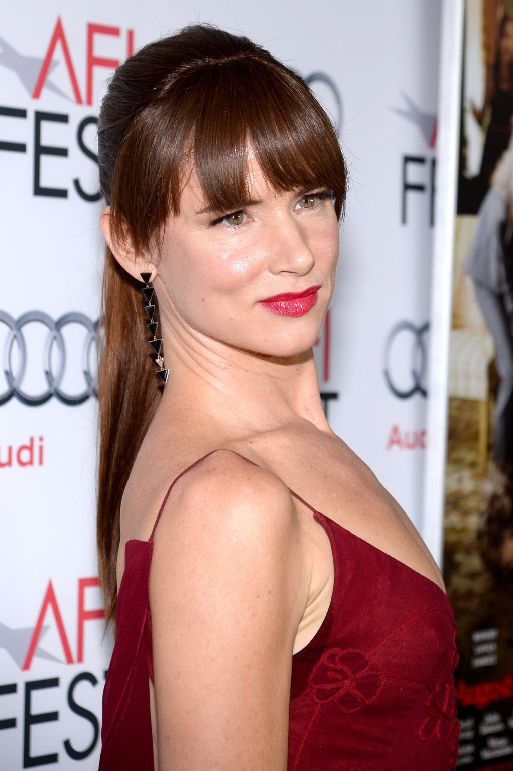 Juliette Lewis braless showing pokies at the 'August: Osage County' premiere dur #75213336