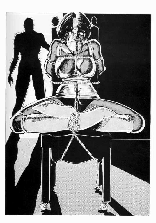 vintage bondage and sexual fetish rope artwork #69538810