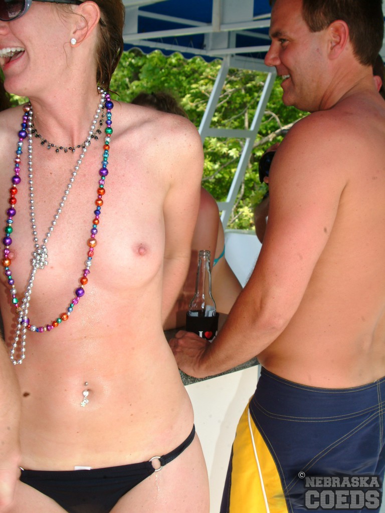 Nebraska Coeds get naked and naughty at Party Cove #67392753