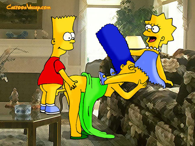 Maggie gets bound and deals with sensual Bart Simpson #69554108