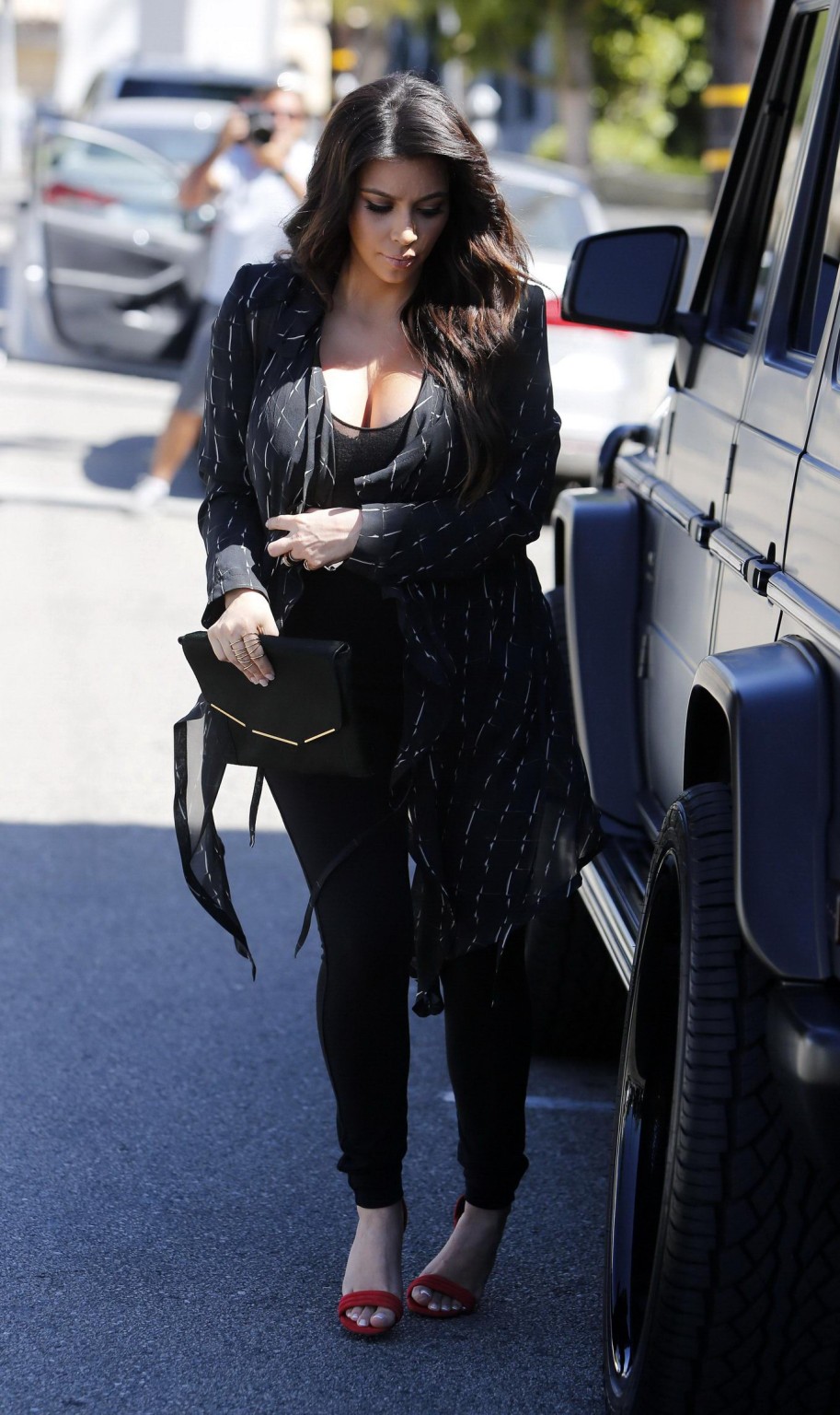 Kim kardashian vollbusig schwanger in west hollywood, la
 #75235300