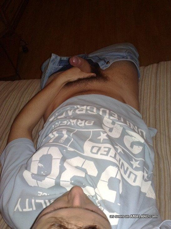 Horny amateur naughty gay guy showing his cock #76920002