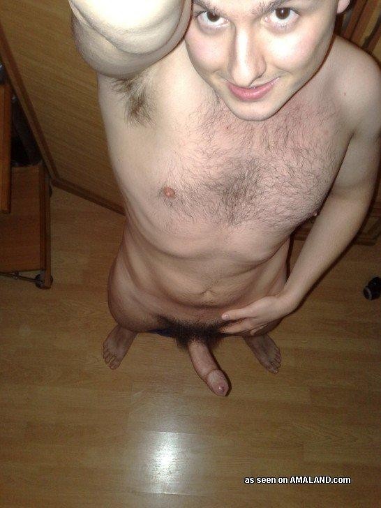 Horny amateur naughty gay guy showing his cock #76920011
