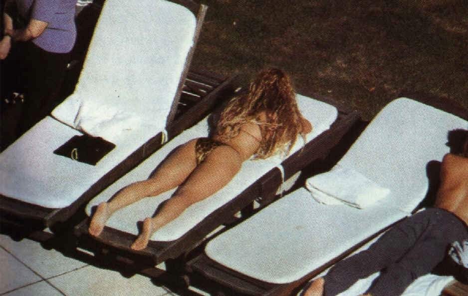 latin sensation Shakira thong bikini and see thru shots #70442701