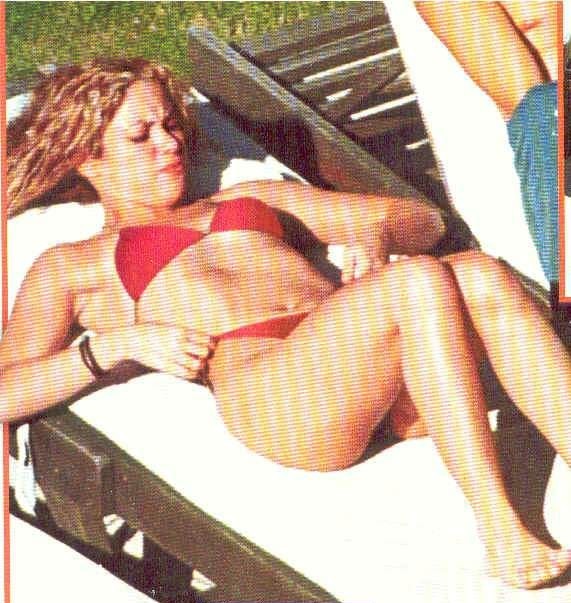 latin sensation Shakira thong bikini and see thru shots #70442730