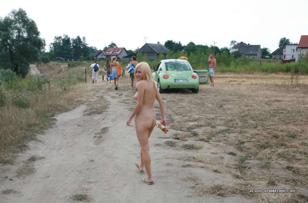 Incredible blonde eighteen year old nudist GF in homemade pix #78892136