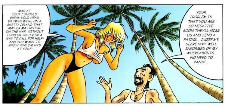 Fumetti divertenti tropicali
 #69724346