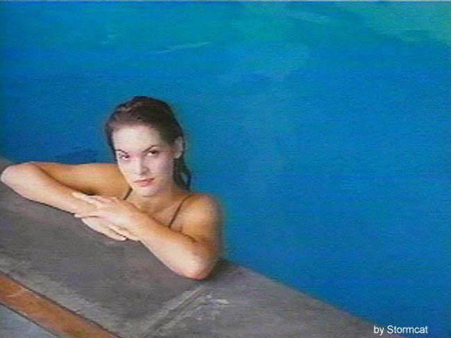 The brown eyed actress Bridgette Wilson sexy shots #75445136