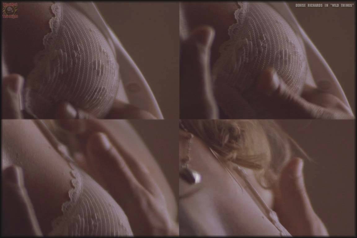 busty dingbat actress Denise Richards shows off her big boobs #72734211