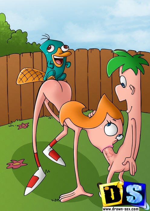 Phineas und Ferb teilen Muschi und exotische Nutte Pocahontas
 #69606045