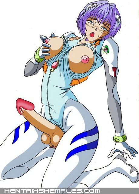 Unglaublich breasted anime shemale spielen mit ihren Titten
 #69588733