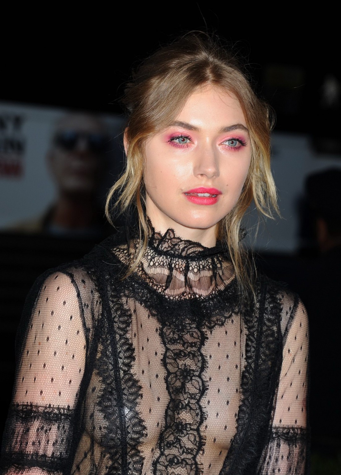Imogen Poots see through to pasties and panties at China Through The Looking Gla #75164169