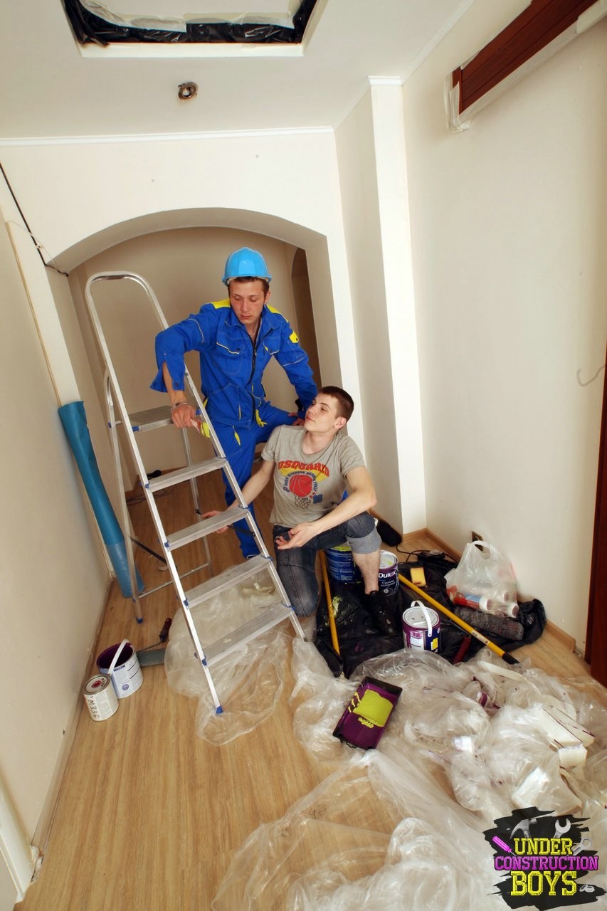 Under Construction homos having fun by sucking each other off #76926756