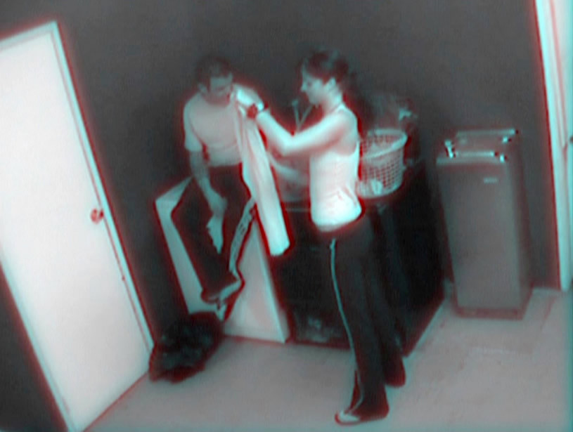Zwei Mitarbeiter beim Ficken im Hinterzimmer, aufgenommen von einer Sicherheitskamera
 #78566385