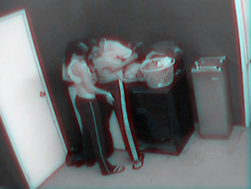 Zwei Mitarbeiter beim Ficken im Hinterzimmer, aufgenommen von einer Sicherheitskamera
 #78566392