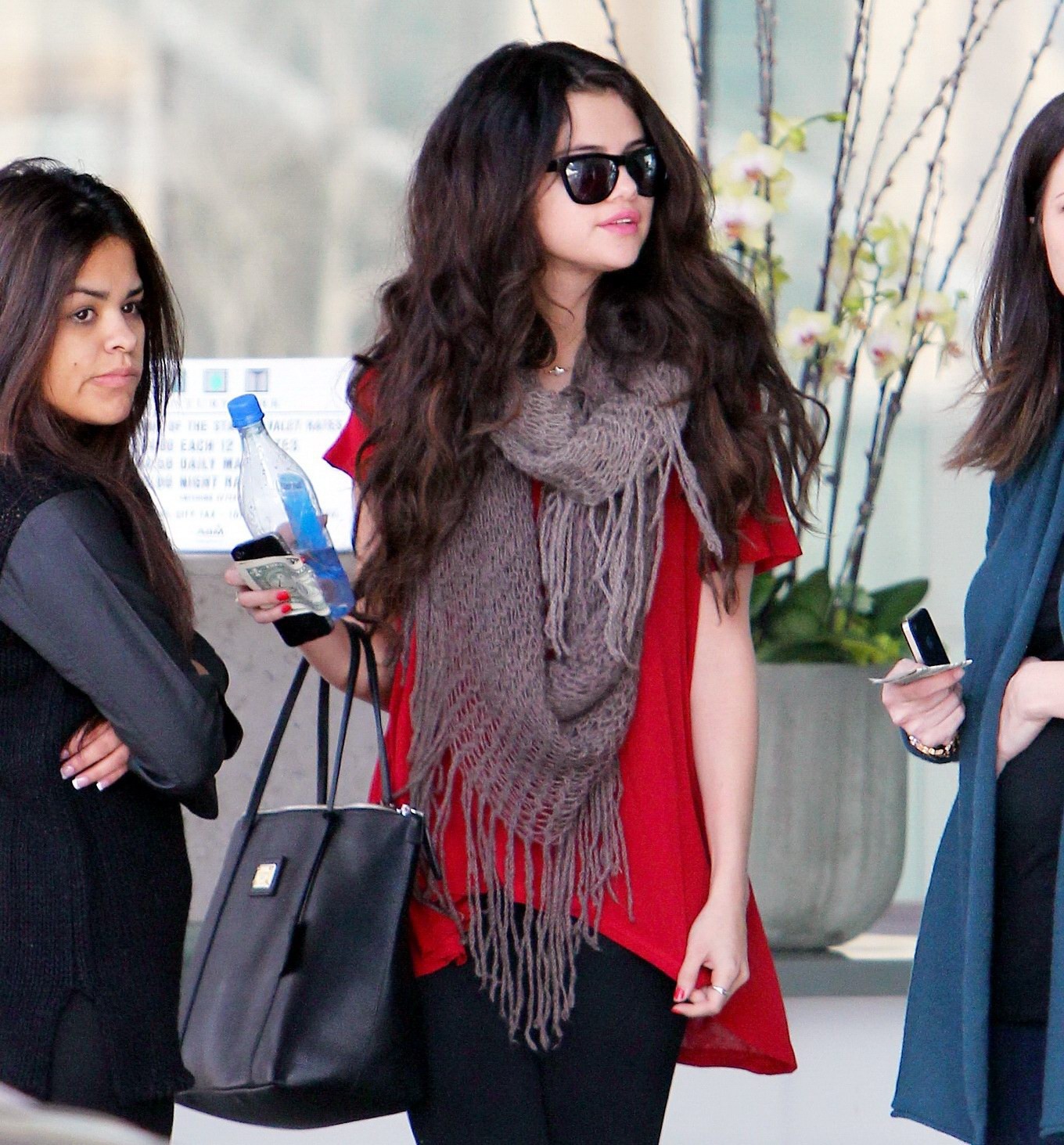 Selena Gomez showing off her ass in tights while attending a Bible study #75241762