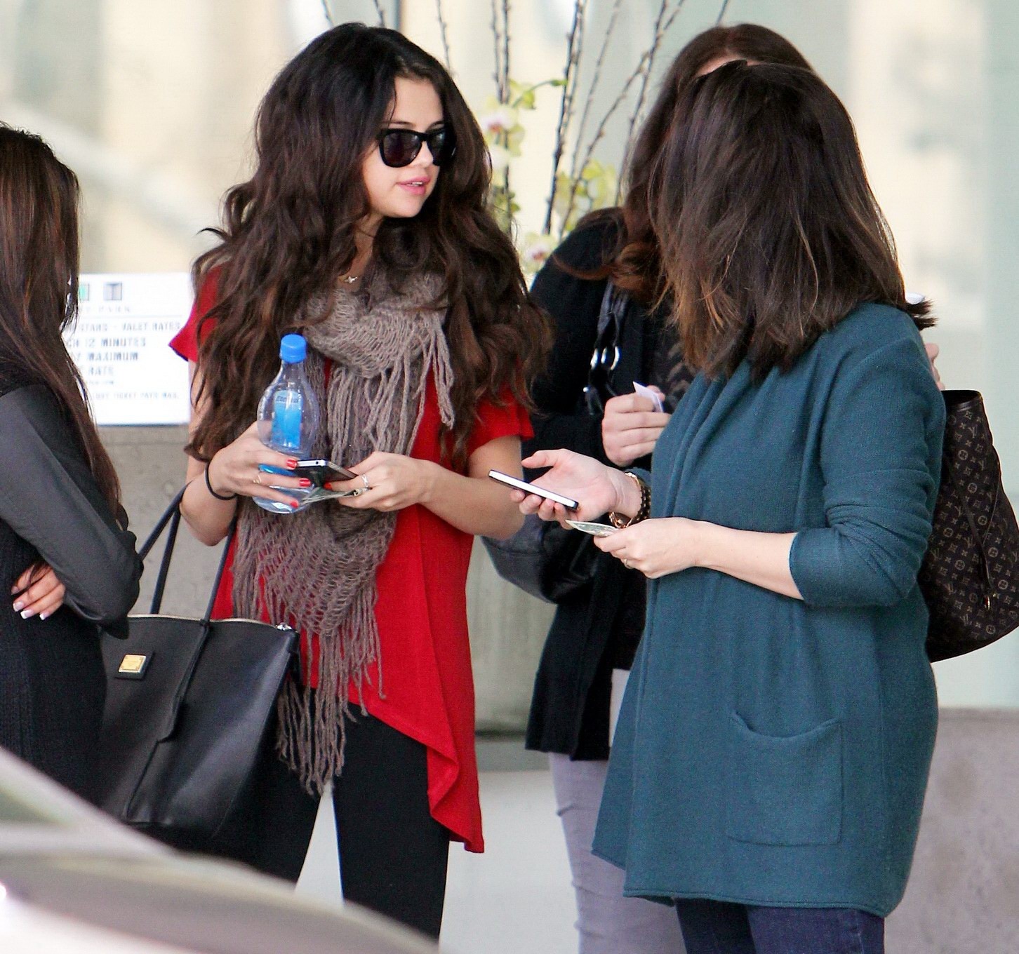 Selena Gomez showing off her ass in tights while attending a Bible study #75241763