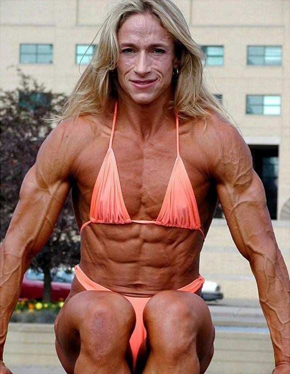 hot female bodybuilders posing and in action #71005787