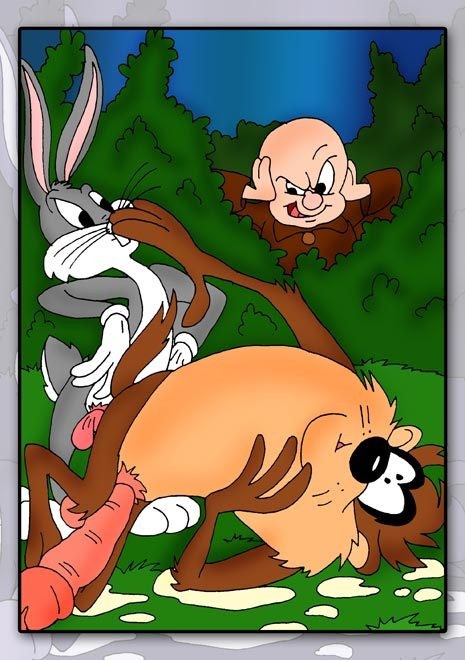 Alluring Lola slams Daffy Duck and gets a cum #69652129