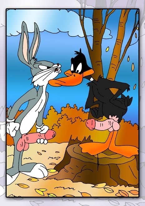 Alluring Lola slams Daffy Duck and gets a cum #69652167