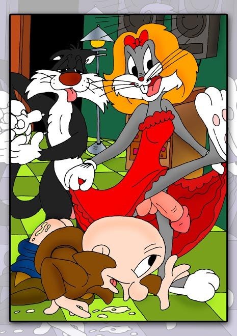 Alluring Lola slams Daffy Duck and gets a cum #69652219