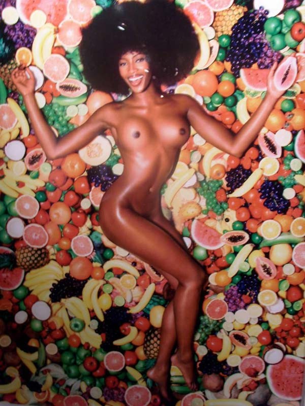Naomi campbell fantastisch ausgesetzt schwarzen Körper
 #75398164