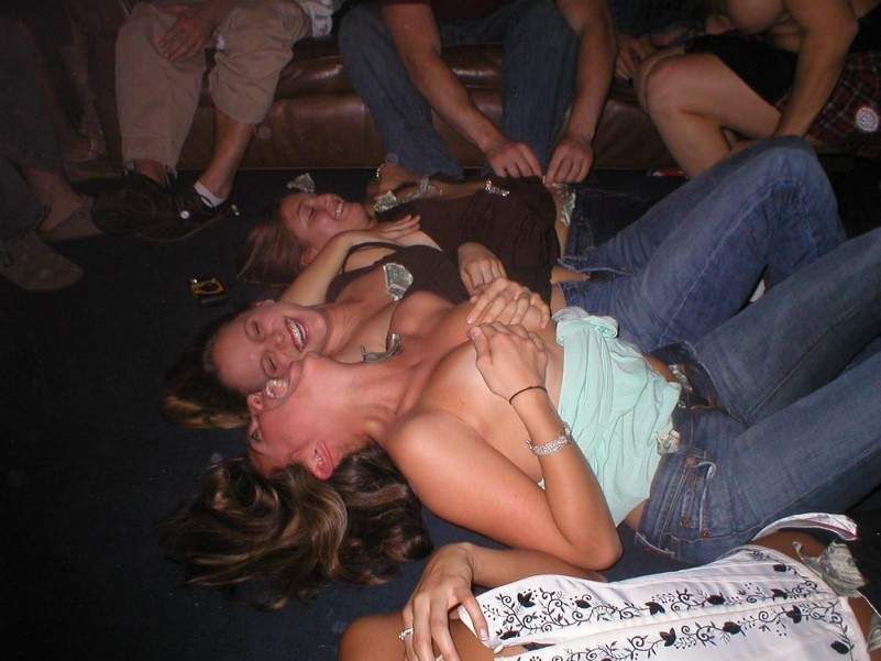 Gorgeus drunk girls showing their tits and pussies #71551253