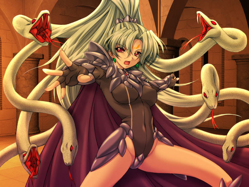 Submissive slaves with big breasts in a dark magical world #69697553