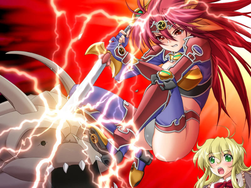 Submissive slaves with big breasts in a dark magical world #69697645