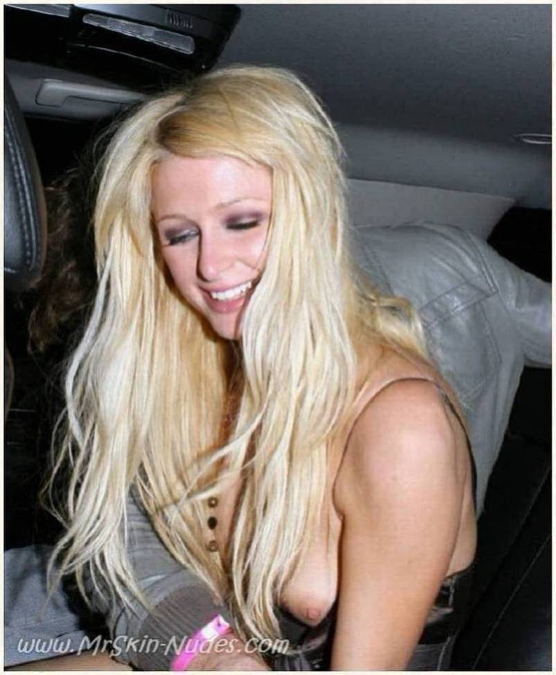 Paris Hilton struts around Hollywood in lingerie #75376842
