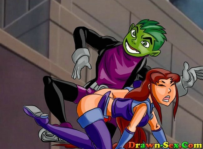 Dirty cartoon sex of Teen Titans #69718754