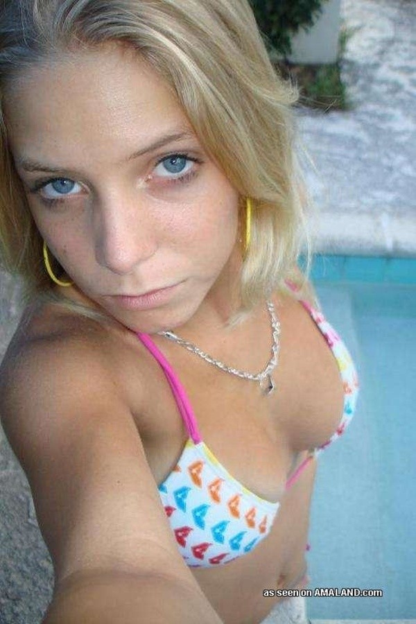 Compilation of an amateur teen posing sexy outdoors #67591493