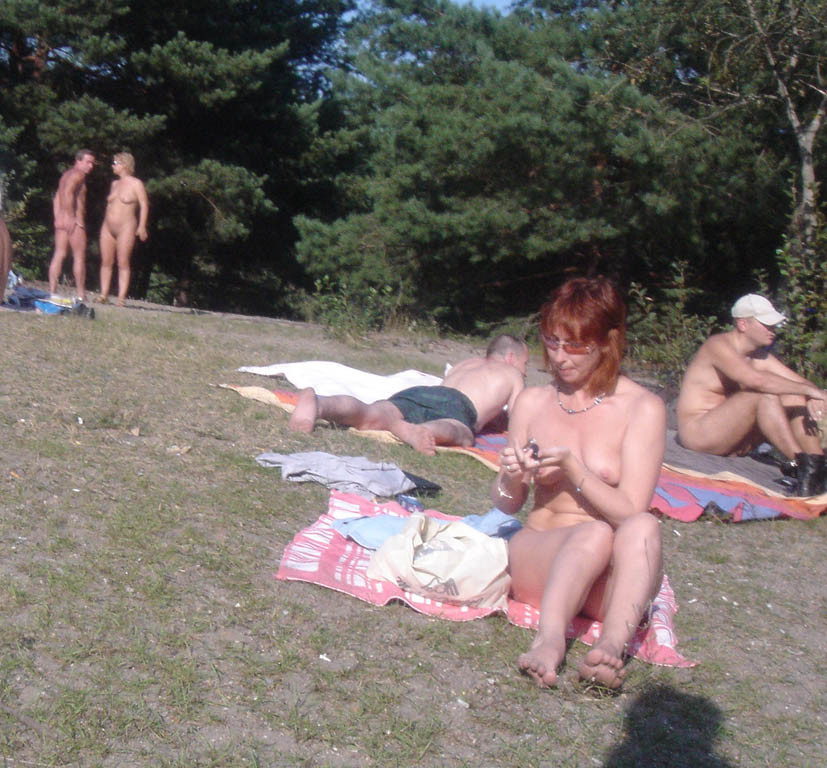 Slim nudist teen strips down to tan her nude body #72253485