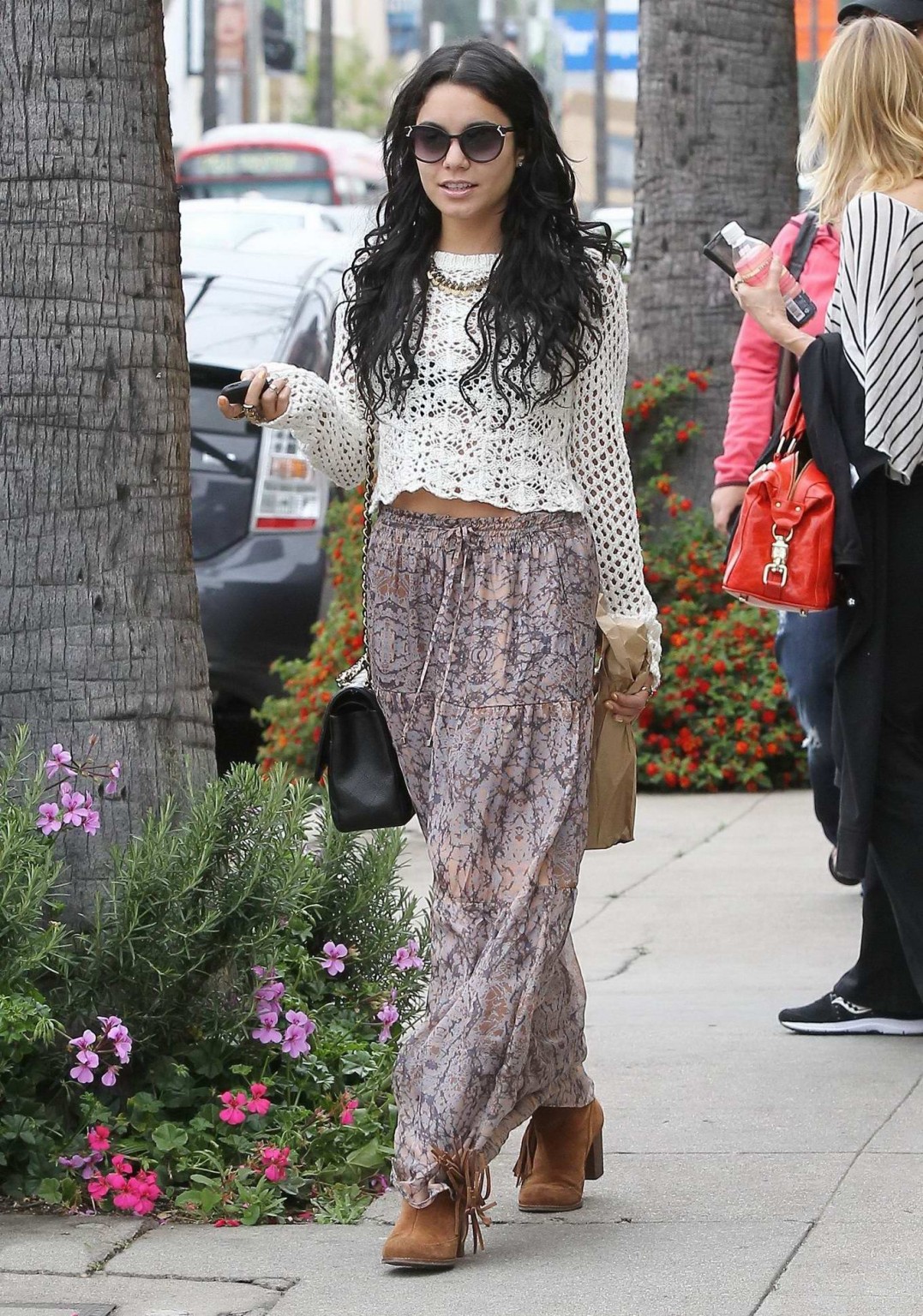 Vanessa Hudgens see through to bra out in Studio City #75264932