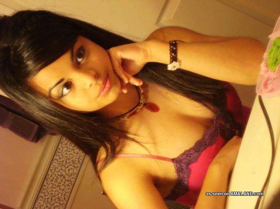 Hot and exotic girlfriend self-shooting in her underwear #67742889