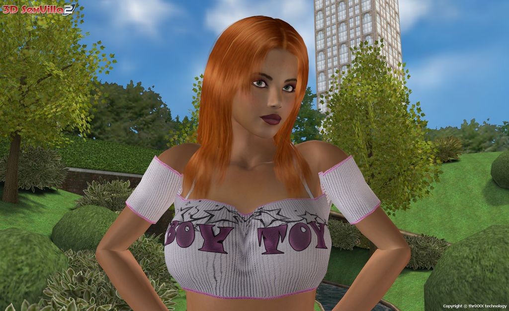 Normal day in a park for a busty 3d animated slut #69530066