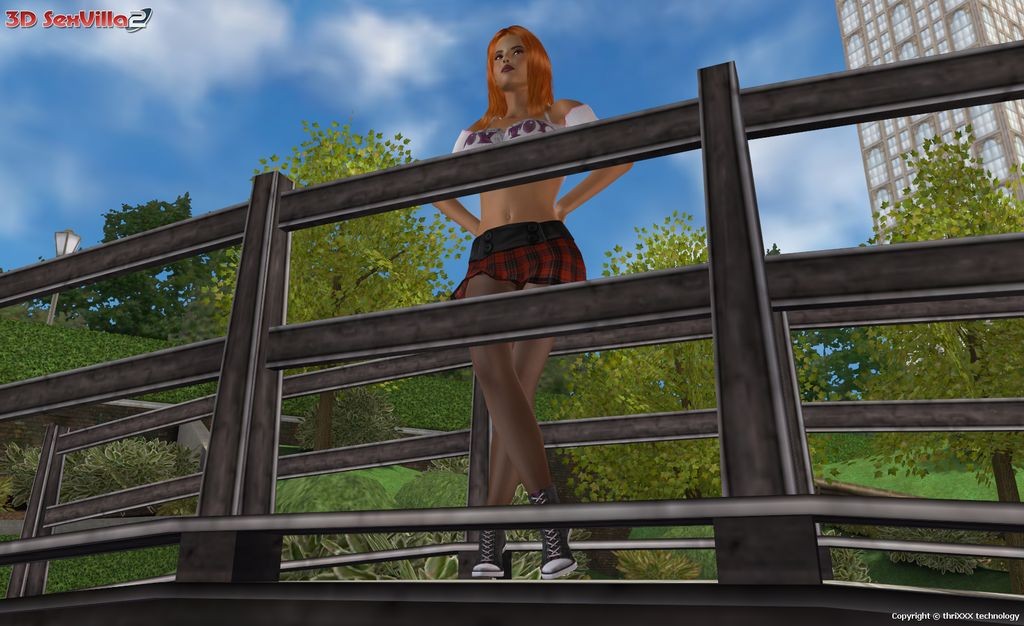 Normal day in a park for a busty 3d animated slut #69530070