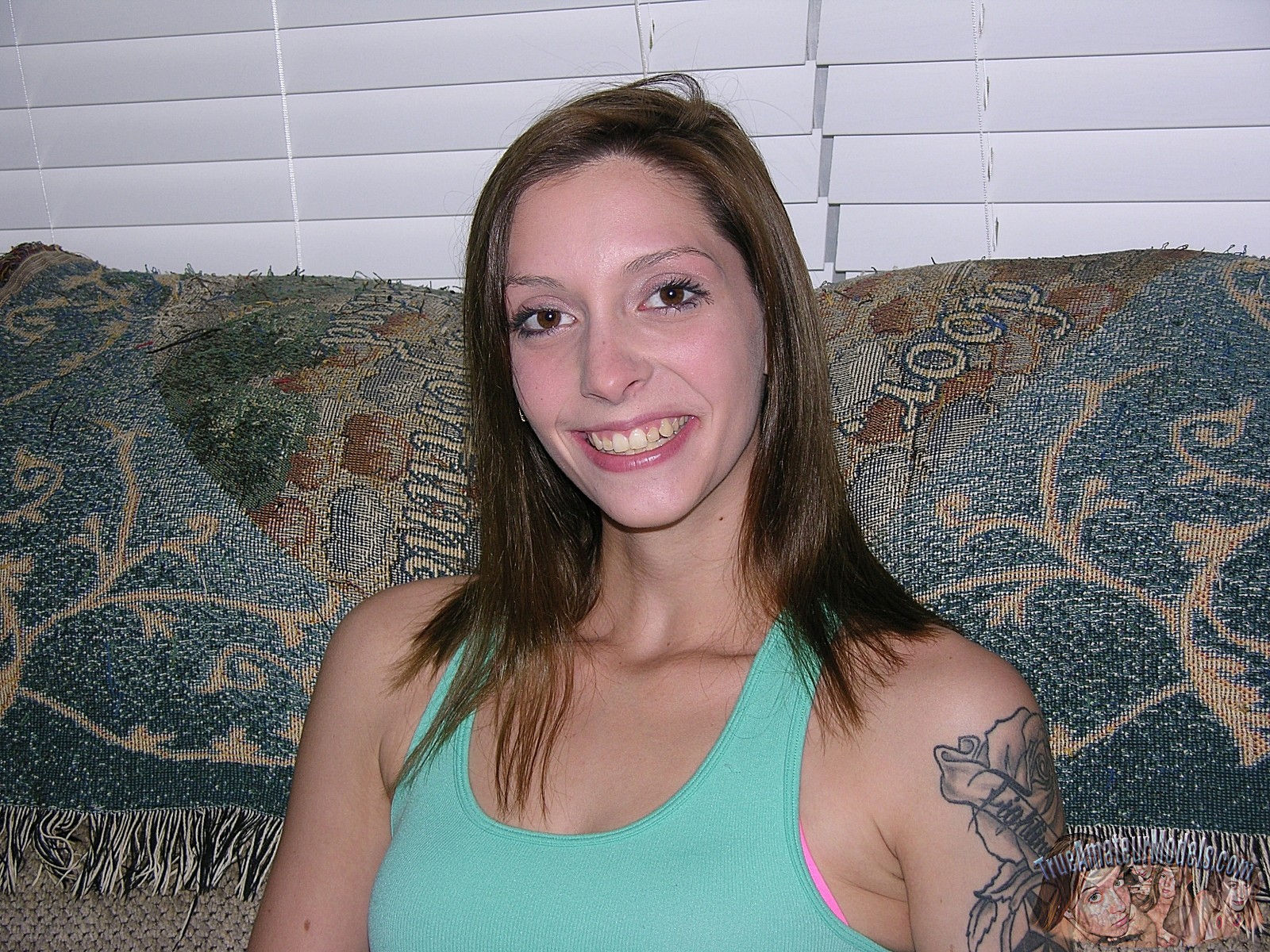 Skinny hot tattooed brunette babe modeling nude - vicki da trueamateurmodels.c
 #67314151