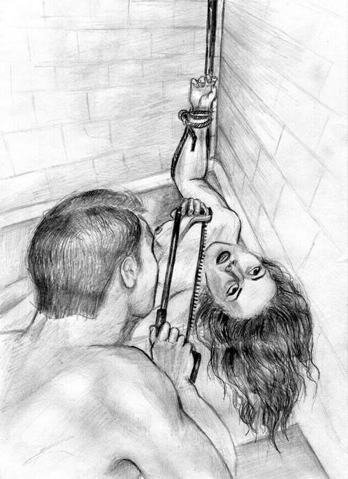 women bound in dungeon bdsm drawings #69689398