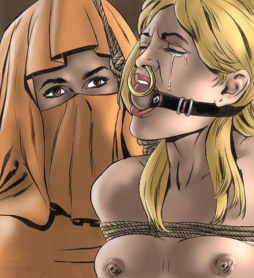 women bound in dungeon bdsm drawings #69689420