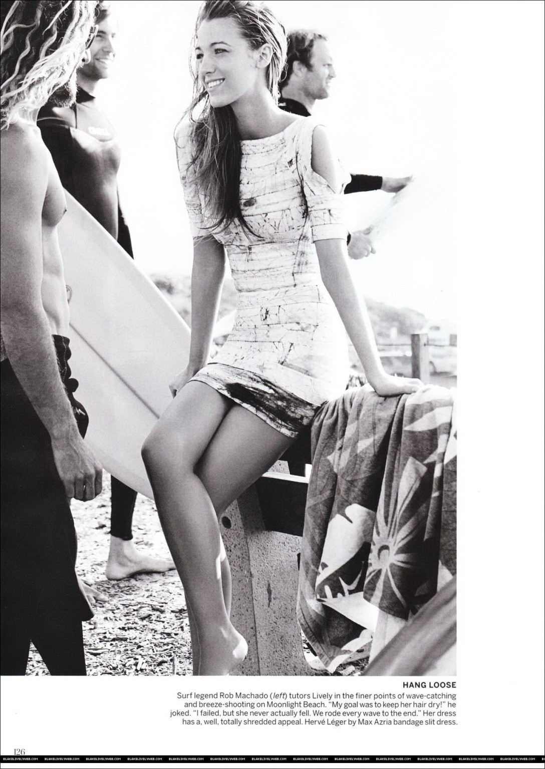 Blake Lively in hot beach photoshoot for Vogue US June issue #75348227