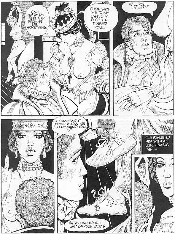 Vintage illustrierte schmerzhafte Bondage-Geschichten
 #69709859