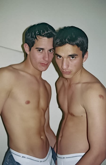 Two latin twinks enjoy mutual sucking and rimming on the stairs #76940943