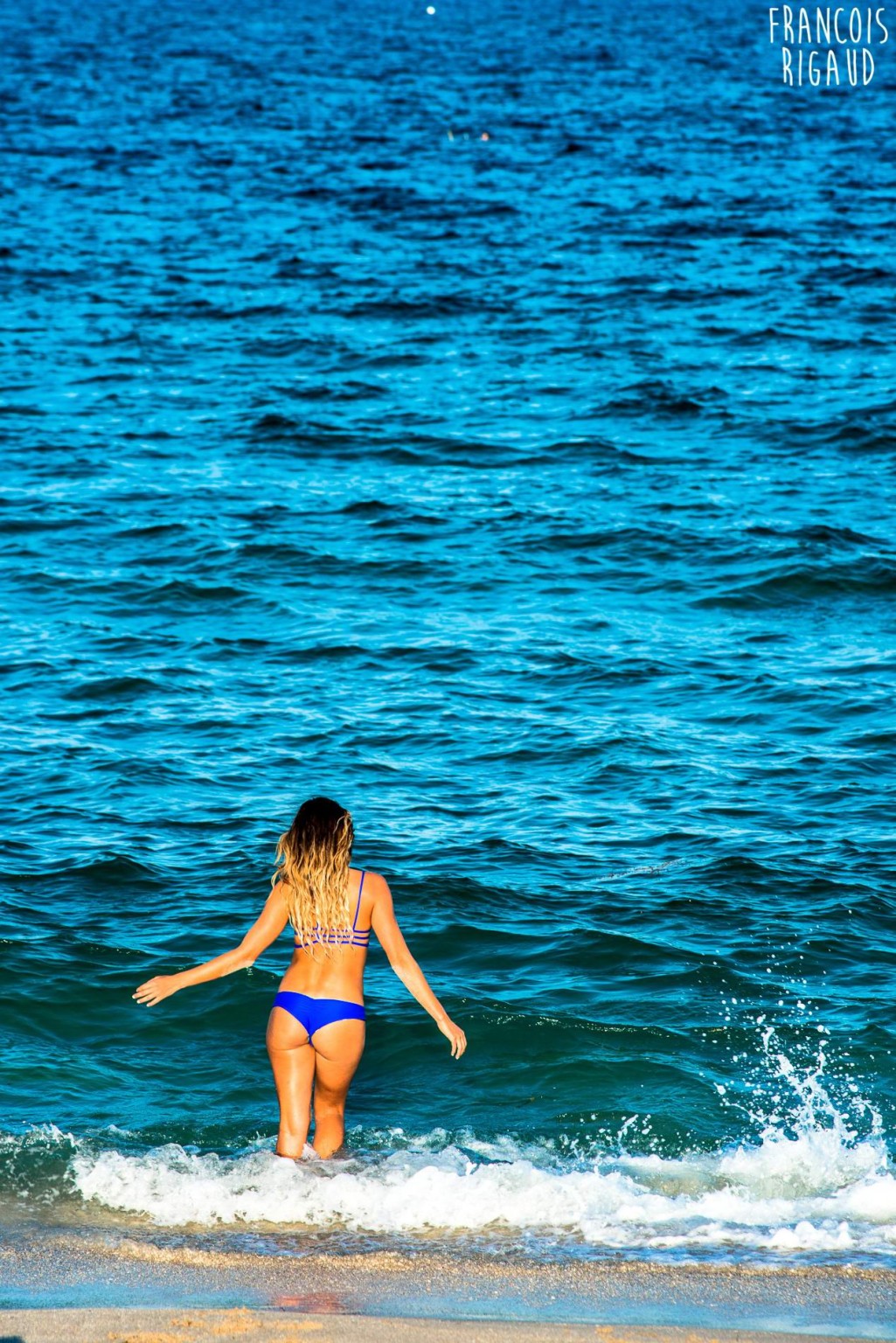 Anastasia Ashley showing off her boob and bare ass while changing bikinis at the #75168179