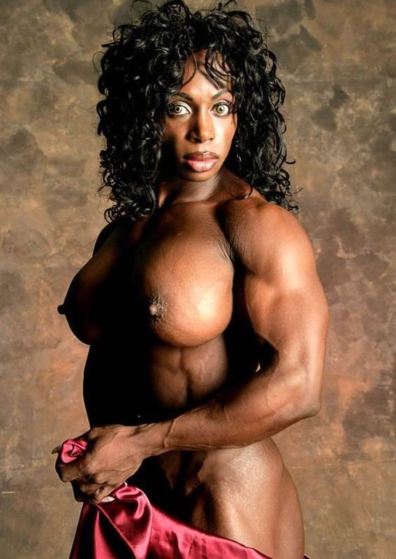 female bodybuilders posing and in action #72443259