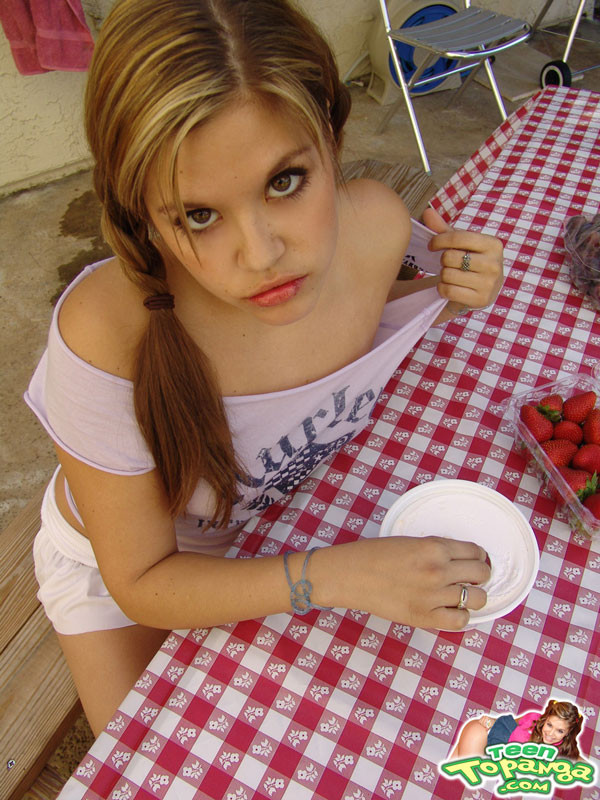 Topanga getting naughty and dirty with food #74940166