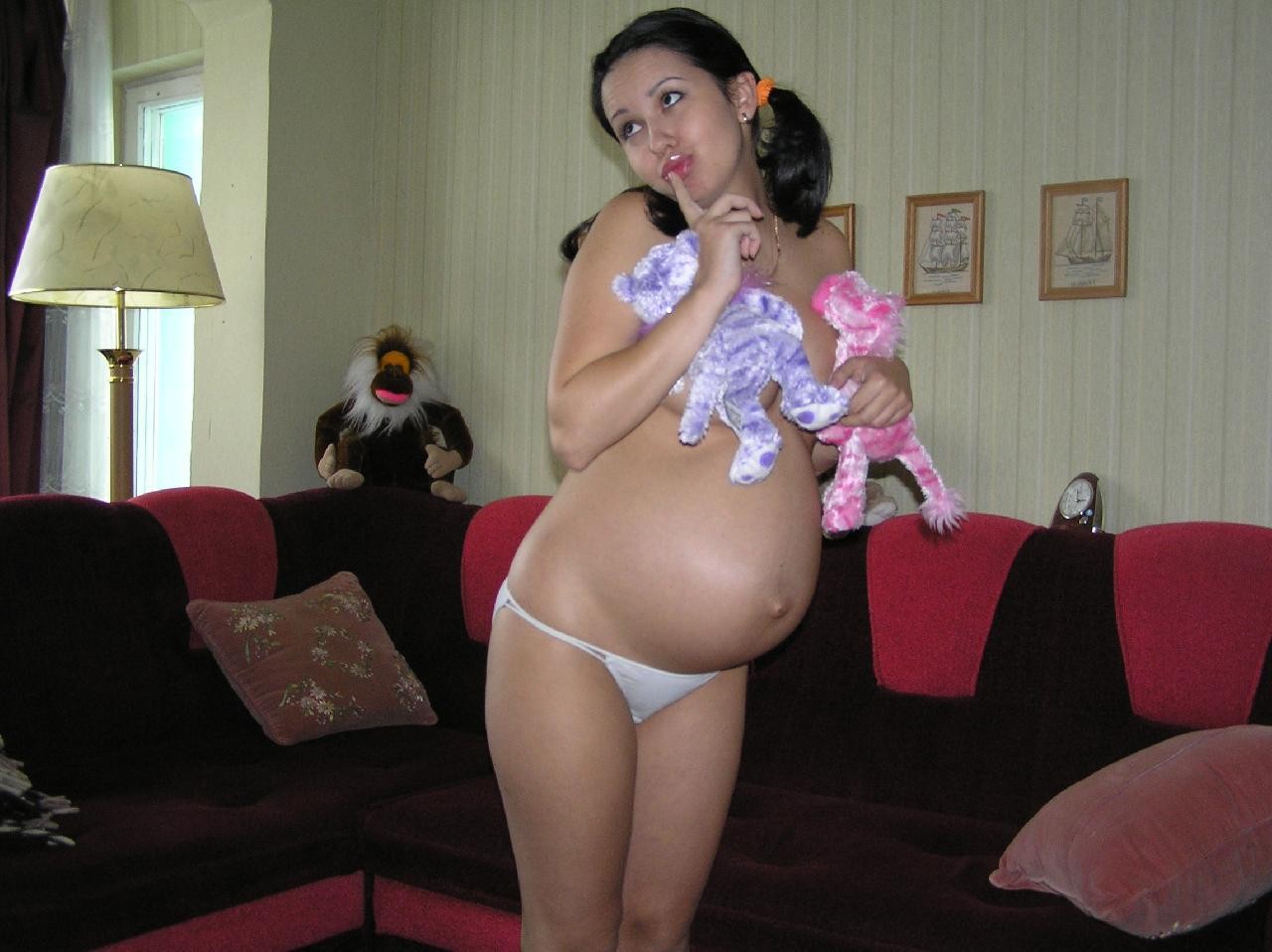 Pregnant wives sexy boobs