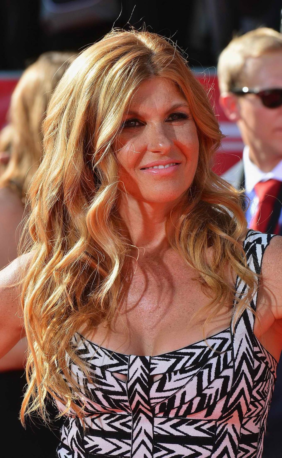 Connie britton porte une mini robe sexy aux espy awards 2012 à los angeles.
 #75243779