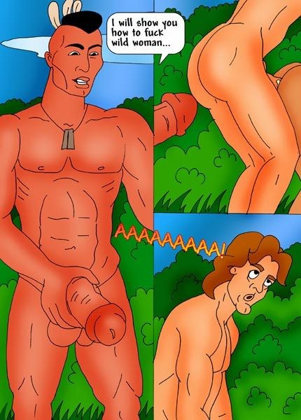 Pocahontas mit schönen Titten wurde von Kekata gefüllt
 #69663818