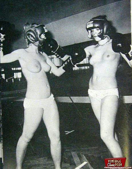 Some vintage lesbians showing their fine bodies #78462062